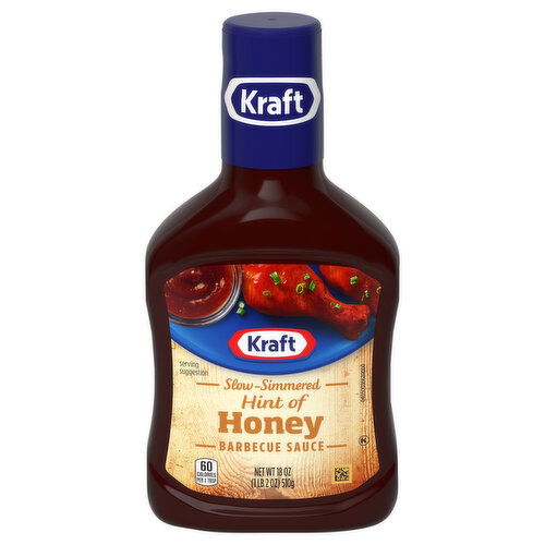 Kraft Slow-Simmered Hint of Honey Barbecue Sauce