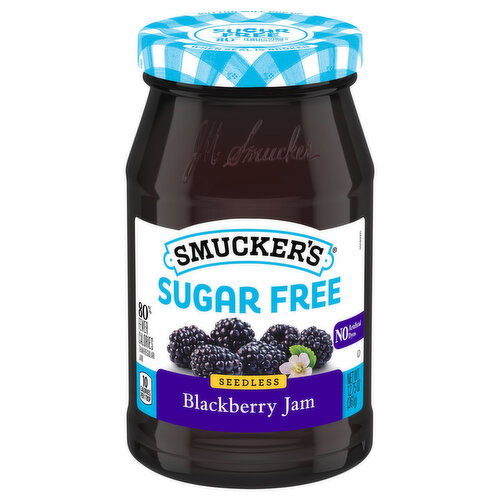 Smucker's Sugar Free Seedless Blackberry Jam Image 1 of 6