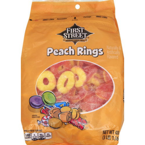 First Street Peach Rings