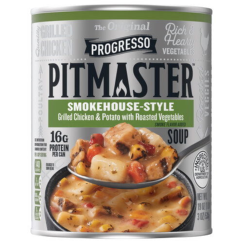 Progresso Soup, Smokehouse-Style Grilled Chicken & Potato with Roasted Vegetables