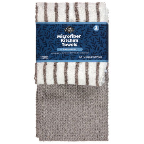 First Street Home Collection Microfiber Kitchen Towels