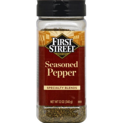 First Street Seasoned Pepper, Specialty Blends