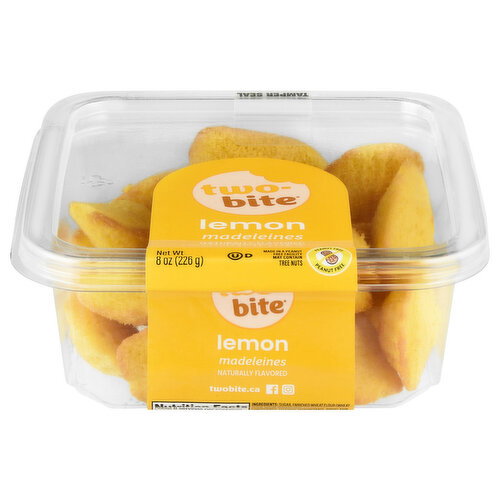Two-Bite Madeleines, Lemon