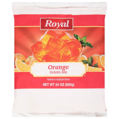 Royal Gelatin Mix, Orange