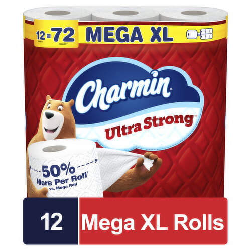 Charmin Ultra Strong Toilet Paper Mega XL Rolls Image 1 of 6