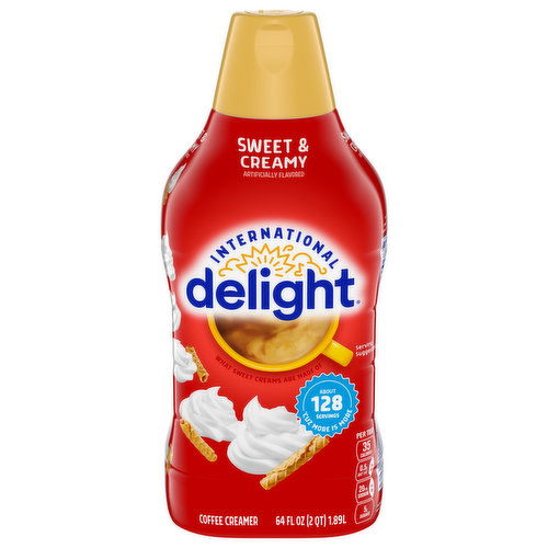 International Delight Coffee Creamer, Sweet & Creamy