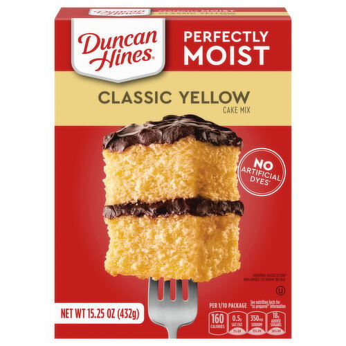 Duncan Hines Classic Yellow Cake Mix Image 1 of 6
