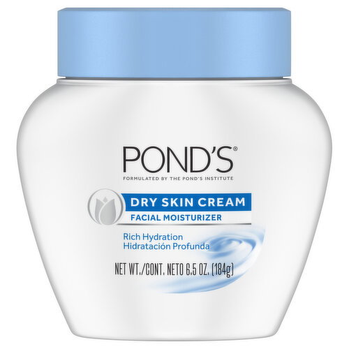 Pond's Dry Skin Cream Facial Moisturizer Image 1 of 3