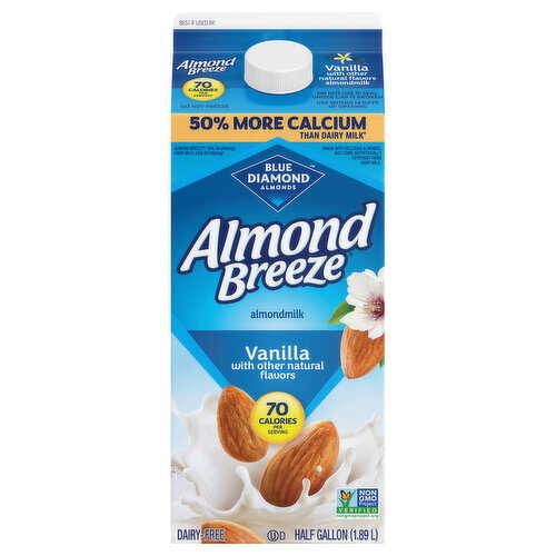 Almond Breeze Vanilla Almondmilk Image 1 of 6