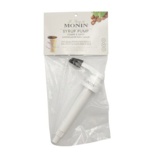 Monin Glass Bottle Pump