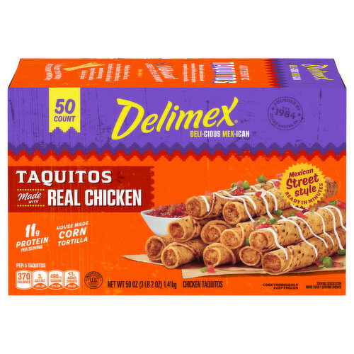 Delimex Chicken Taquitos Image 1 of 6
