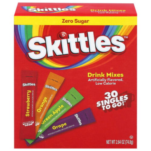 Skittles Zero Sugar Assorted Drink Mixes