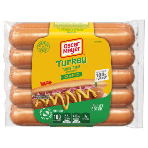 Oscar Mayer Classic Turkey Franks