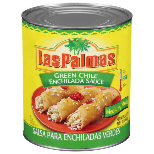 Las Palmas Medium Green Chile Enchilada Sauce