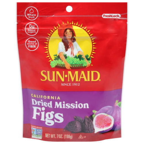 Sun-Maid Figs, Dried Mission, California