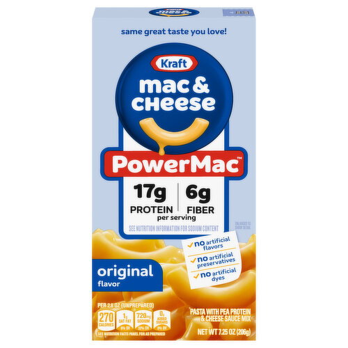 Kraft Original Flavor Mac & Cheese Image 1 of 6