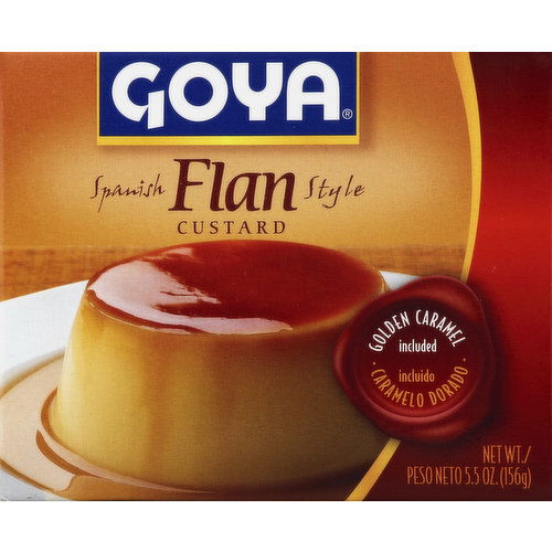 Goya Custard, Spanish Flan Style