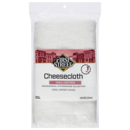 First Street Cheesecloth, 100% Cotton