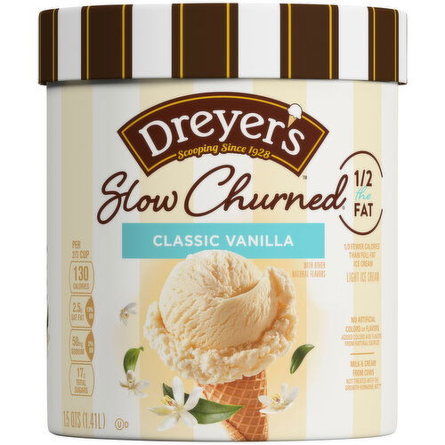 Dreyer's Classic Vanilla Light Ice Cream