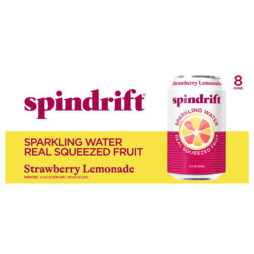 Spindrift Strawberry Lemonade Sparkling Water