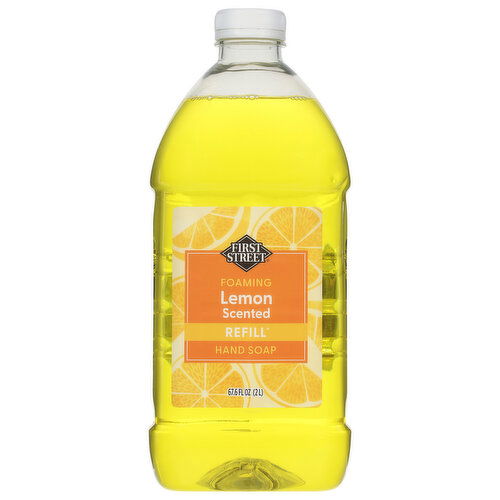 First Street Foaming Lemon Scented Hand Soap