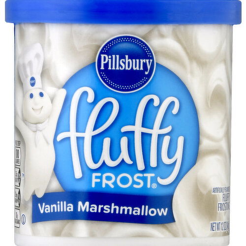 Pillsbury Fluffy Frosting, Vanilla Marshmallow