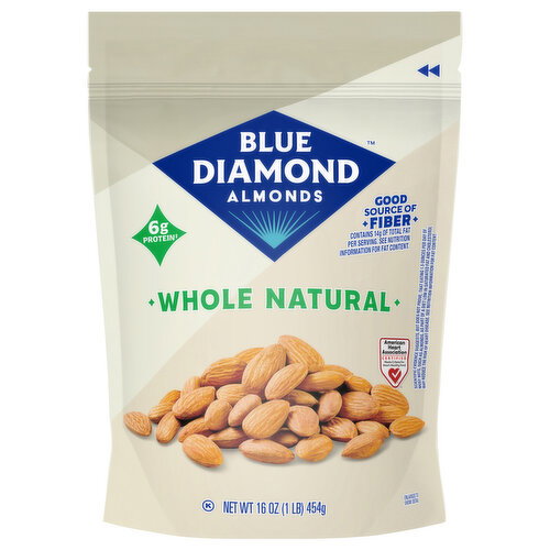 Blue Diamond Whole Natural Almonds Image 1 of 6