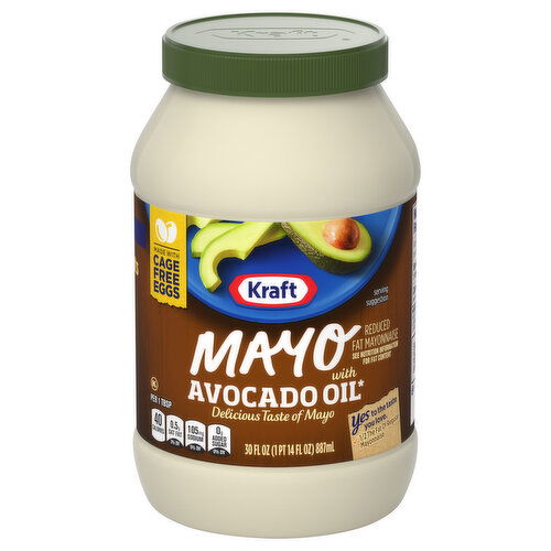 Kraft Reduced Fat Mayo with Avocado Oil