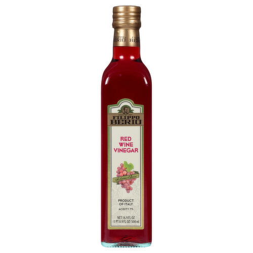 Filippo Berio Vinegar, Red Wine