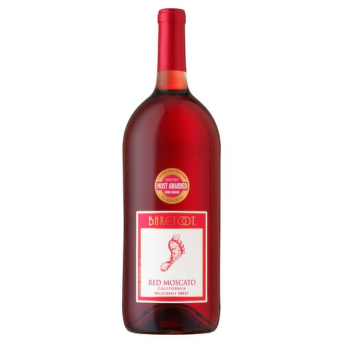 Barefoot Red Moscato California Wine