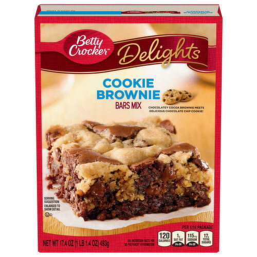 Betty Crocker Cookie Brownie Bars Mix