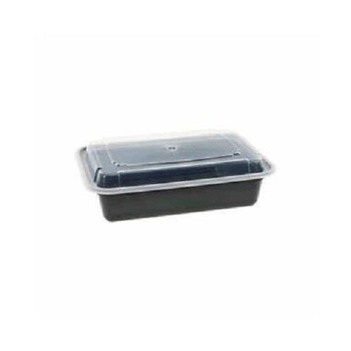 First Street Rect Microwavable Container, 38 oz