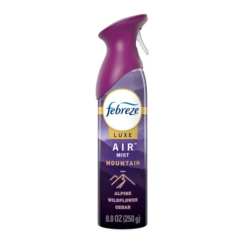 Febreze Air Freshener Spray Odor-Fighting Room Spray Mountain Scent