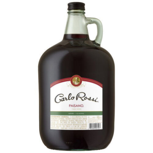 Carlo Rossi Paisano Red Wine 4L   Image 1 of 5