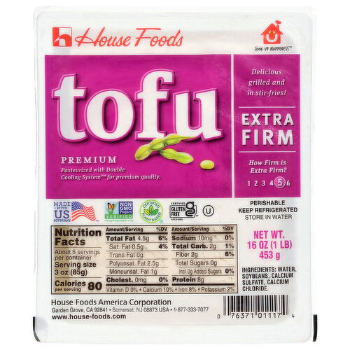 House Foods Extra Firm Premium Tofu