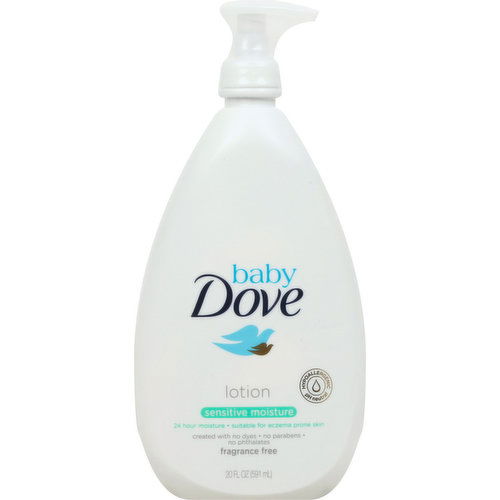 Dove Lotion, Sensitive Moisture