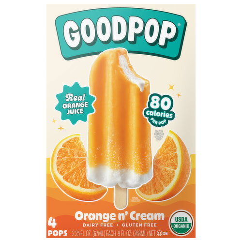 GoodPop Orange n' Cream Pops Image 1 of 6