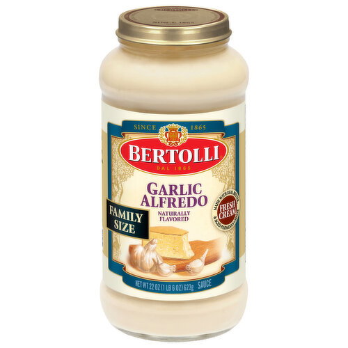 Bertolli Garlic Alfredo Sauce Family Size Image 1 of 4