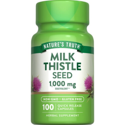 Nature's Truth Nature's Truth Milk Thistle Seed Extract 1,000 mg**