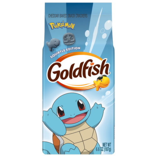 Goldfish Cheddar Crackers Squirtle Edition