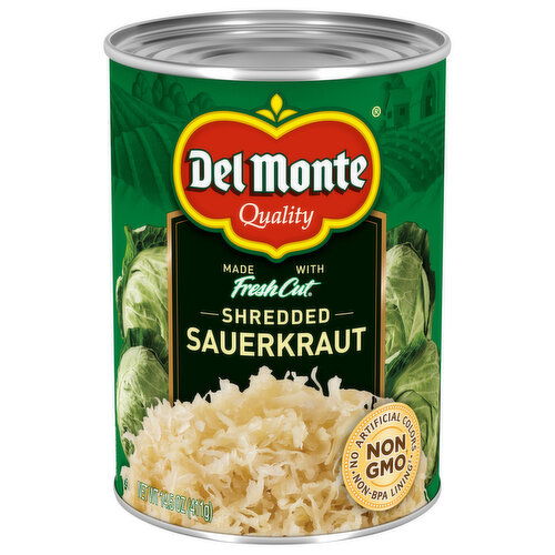 Del Monte Fresh Cut Shredded Sauerkraut