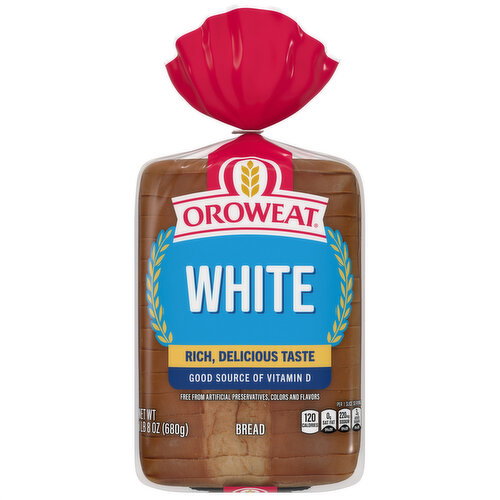 Oroweat White Bread, 24 oz Image 1 of 11