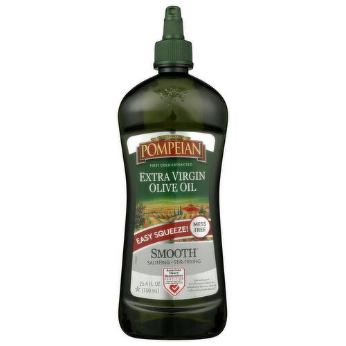 Pompeian Smooth Extra Olive Oil Squeeze Bottle