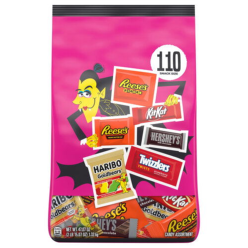 Hershey's Candy, Assortment, Snack Size