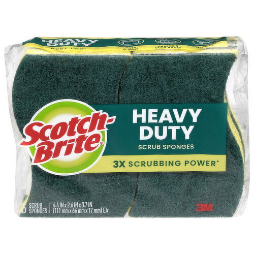 Scotch-Brite Heavy Duty Scrub Sponges