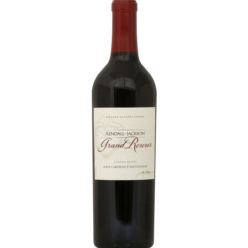 Kendall-Jackson Cabernet Sauvignon, Sonoma County, 2014