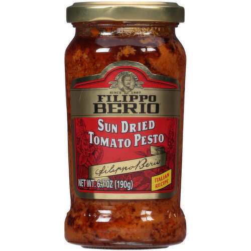 Filippo Berio Sun Dried Tomato Pesto