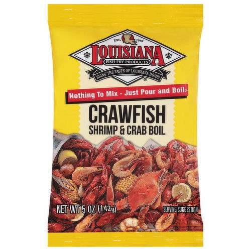 Louisiana Fish Fry Products Crawfish Shrimp & Crab Boil