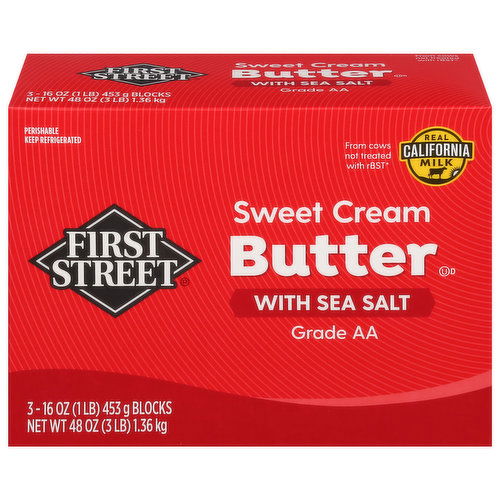 First Street Butter, Sweet Cream