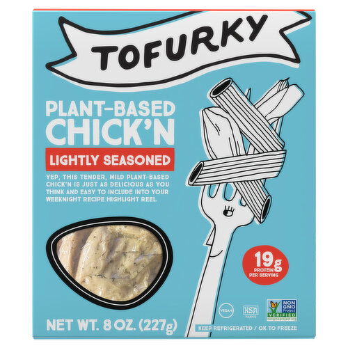 Tofurky Chick'n, Lightly Seasoned, Plant-Based